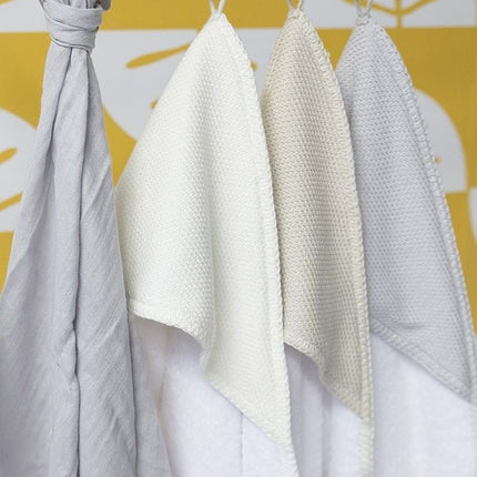 Baby's Only Badcape Baby Classic Poederblauw 75x85cm koop je bij Babywinkel