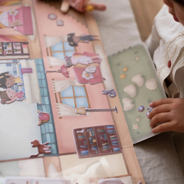 Little Dutch Stickerboek Rosa Herbuikbaar