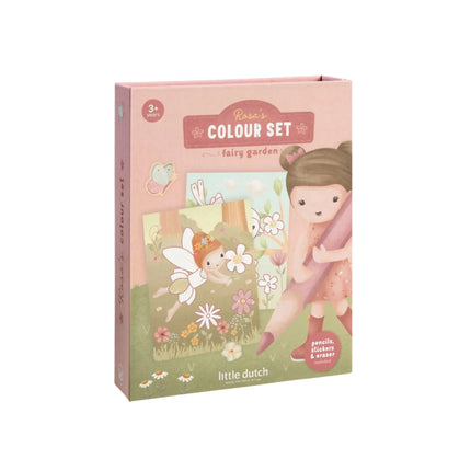 Little Dutch Libro da colorare Rosa
