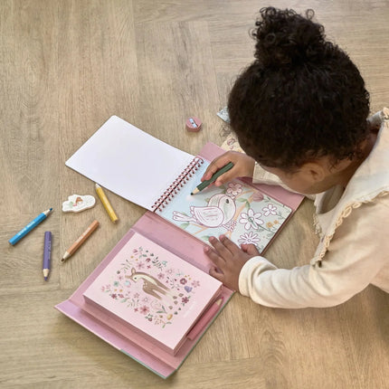Little Dutch Libro da colorare Rosa
