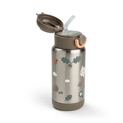 <tc>Done by Deer</tc> Bottiglia termica con cannuccia Tiny Trails Sand 340 ml