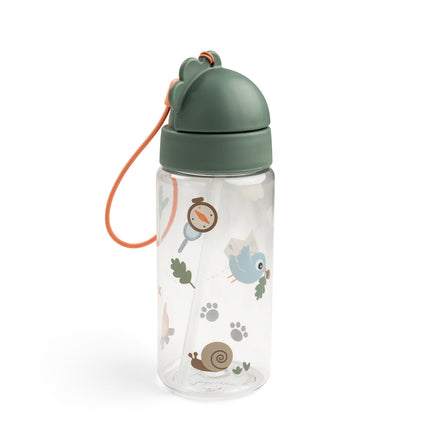 <tc>Done By Deer</tc> Bicchiere con cannuccia Tiny Trails Green 350 ml