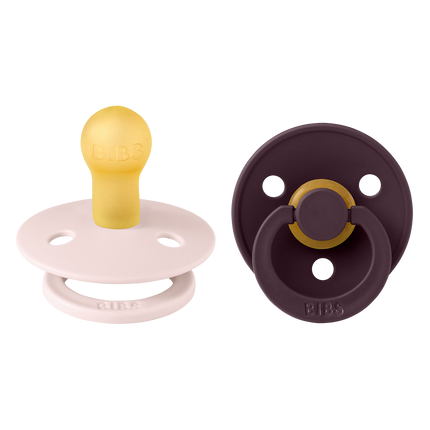 <tc>BIBS</tc> Succhietti Colore 2 PACK Petal/Plum Taglia 1