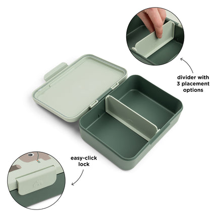 <tc>Done By Deer</tc> Contenitore per il pranzo Tiny Trails Green