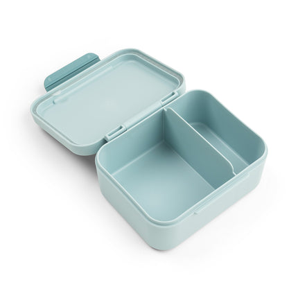 <tc>Done by Deer</tc> Contenitore per il pranzo con spiedini per snack Tiny Farm Blue