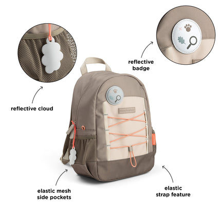 <tc>Done By Deer</tc> Zaino Tiny Trails Sand 13 L