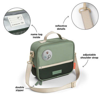 <tc>Done By Deer</tc> Borsa termica per il pranzo Tiny Trails Verde 4 L