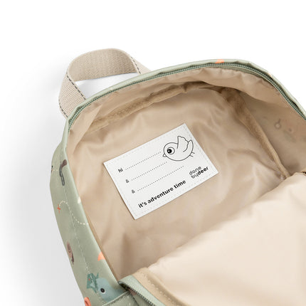 <tc>Done By Deer</tc> Zainetto Tiny Trails Verde 4L