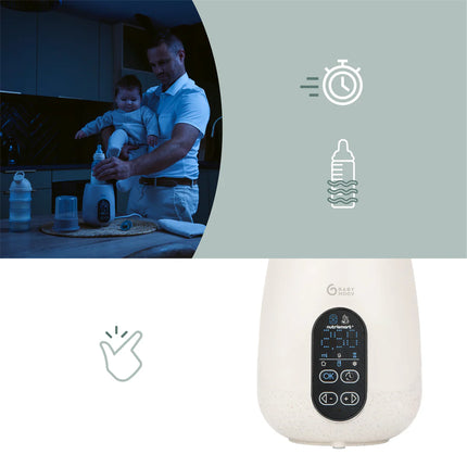 <tc>Babymoov</tc> Scaldabiberon e sterilizzatore NutriSmart+ Mineral Beige