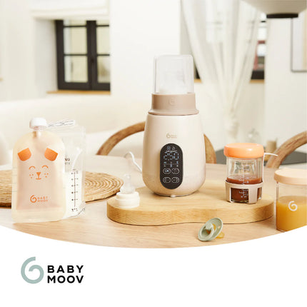 <tc>Babymoov</tc> Scaldabiberon e sterilizzatore NutriSmart+ Mineral Beige