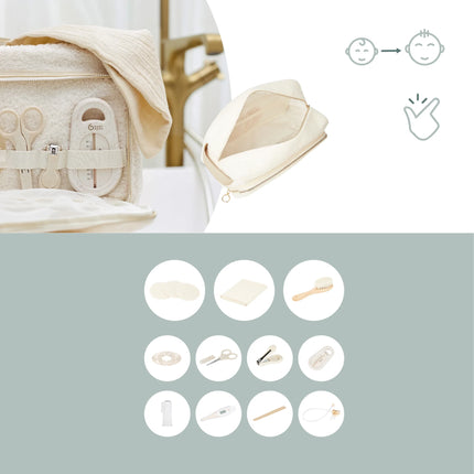 <tc>Babymoov</tc> x @babyatoutprix Borsa da toilette per bambini Curl White