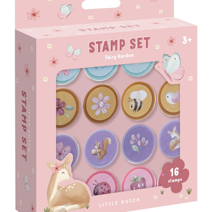 <tc>Little Dutch</tc> Set di francobolli Giardino delle fate 12 pezzi