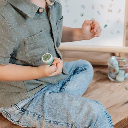 <tc>Little Dutch</tc> Set di timbri Amici della foresta 12 pezzi