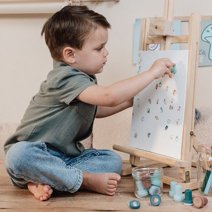 <tc>Little Dutch</tc> Set di timbri Amici della foresta 12 pezzi