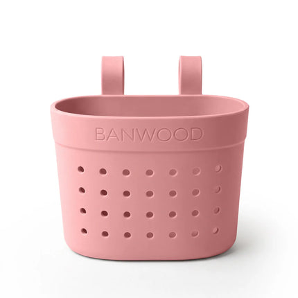 <tc>Banwood</tc> Cestino per monopattini e biciclette Pin<tamp>Ride Raspberry</tamp>