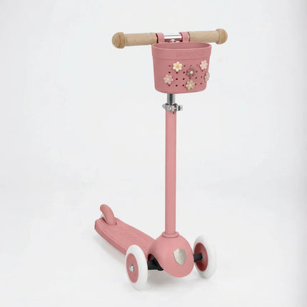 <tc>Banwood</tc> Cestino per monopattini e biciclette Pin<tamp>Ride Raspberry</tamp>