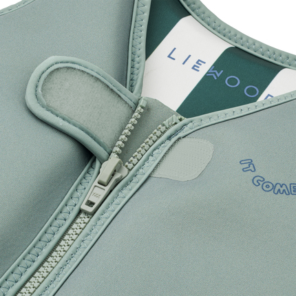Liewood Zwemvest Dove It comes in waves / Peppermint