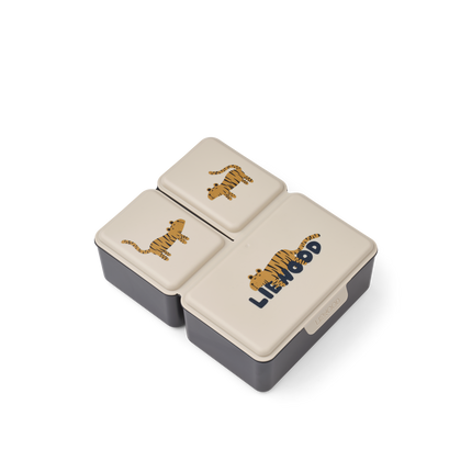 <tc>Liewood</tc> Contenitore per il pranzo Driss Tiger/Sandy