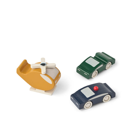 Liewood Auto giocattolo Jordy, set da 3