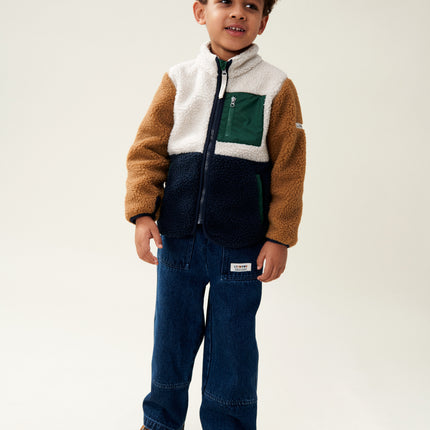<tc>Liewood</tc> Giacca Nolan Pile Classic blu navy con stampa mista