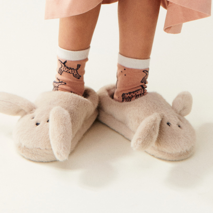 <tc>Liewood</tc> Pantofole Aviaja Rabbit - Colore: Nebbia