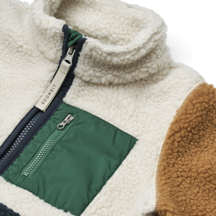<tc>Liewood</tc> Giacca Nolan Pile Classic blu navy con stampa mista