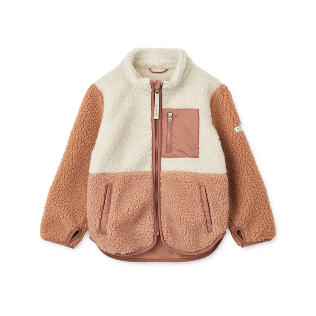 <tc>Liewood</tc> Giacca Nolan Pile Tuscany rosa mix multicolore