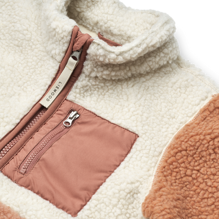 <tc>Liewood</tc> Giacca Nolan Pile Tuscany rosa mix multicolore
