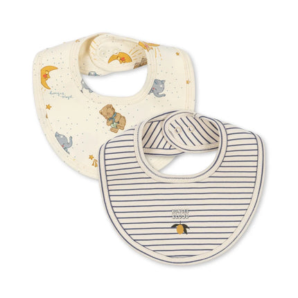Konges Sløjd Slabbetje Stripe Como 2St