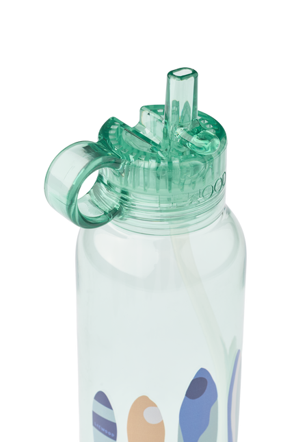 Yang Bottiglia d'acqua in Tritan da 500 ml Boards menta chiara