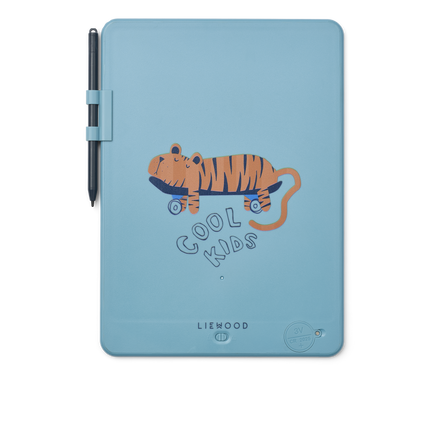 <tc>Liewood</tc> Tavoletta grafica Tiger/Blu mare 25,4 cm