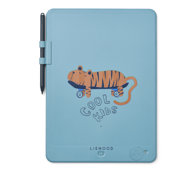 <tc>Liewood</tc> Tavoletta grafica Tiger/Blu mare 25,4 cm