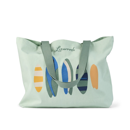 Liewood Totebag Boards / Light Peppermint