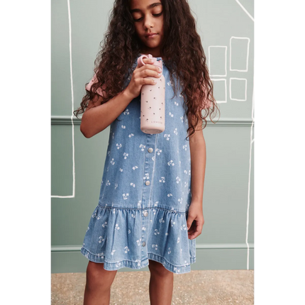 Liewood Baby Jurkje Sybilla Cherry Heart Sandy / Denim