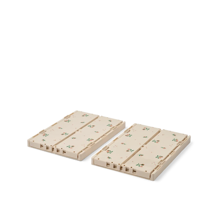 Liewood Cassetta portaoggetti Weston Peach / Sea Shell Box M, 2 pezzi