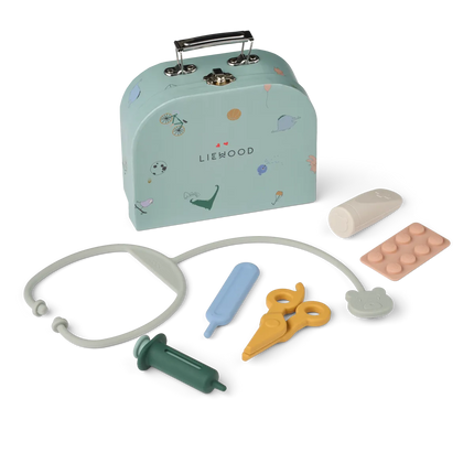 Liewood Valigetta dei giocattoli Leif - Set da medico