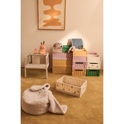 Liewood Cassetta portaoggetti Weston Peach / Sea Shell Box M, 2 pezzi