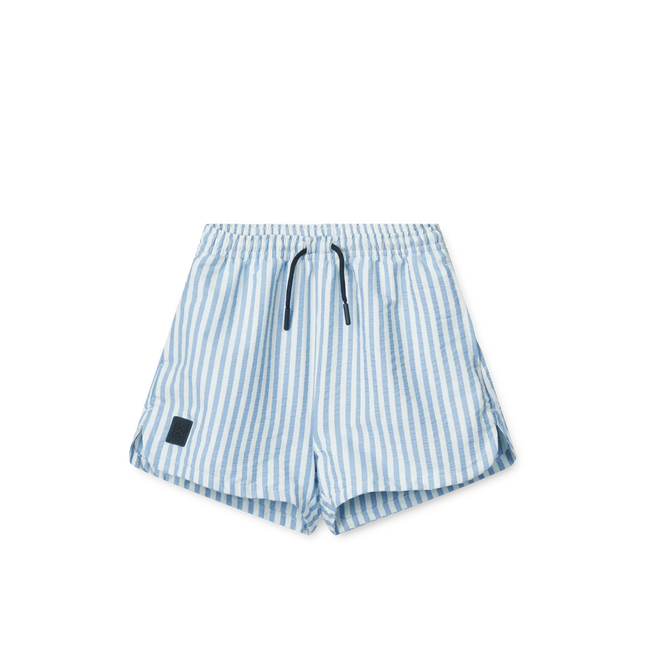 Liewood Zwembroek Kind Aiden Y/D Stripe Riverside / Creme De La Creme
