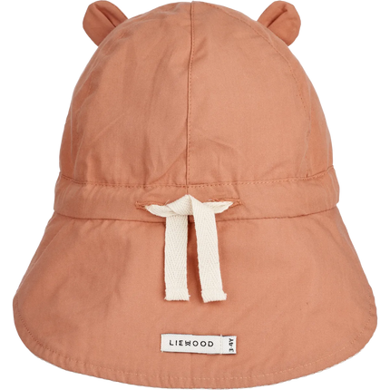 Liewood Zonnehoedje Baby Gorm Omkeerbare Stripe Tuscany Rose / Sandy