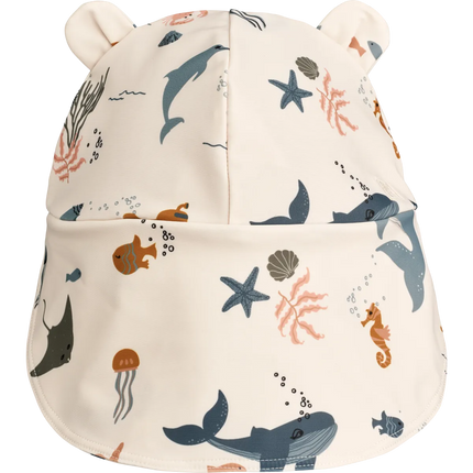 Liewood Zonnehoedje Baby Sea Creature / Sandy