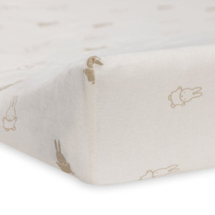 Aankleedkussenhoes Jersey 50x70cm Happy Miffy - Nougat - Babywinkel - 8717329378933