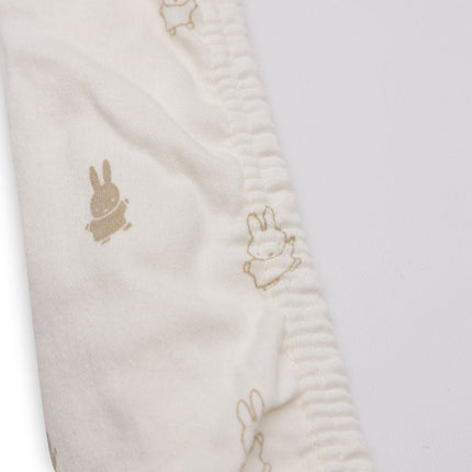 Aankleedkussenhoes Jersey 50x70cm Happy Miffy - Nougat - Babywinkel - 8717329378933