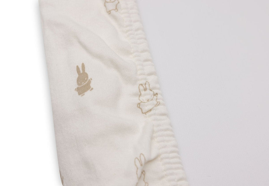 Aankleedkussenhoes Jersey 50x70cm Happy Miffy - Nougat - Babywinkel - 8717329378933