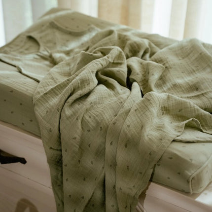 Aankleedkussenhoes - Pure Sage - Babywinkel - 8721122584217