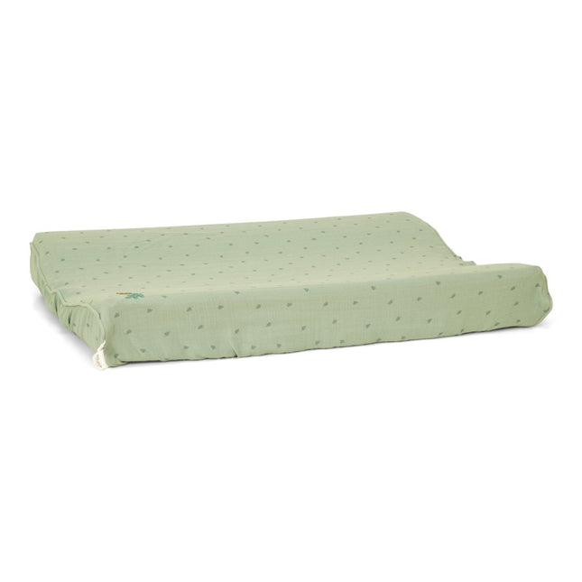 Aankleedkussenhoes - Pure Sage - Babywinkel - 8721122584217
