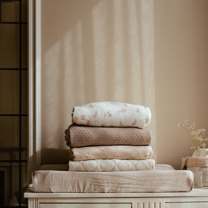 Little Dutch Aankleedkussenhoes Pure Soft Beige koop je bij Babywinkel