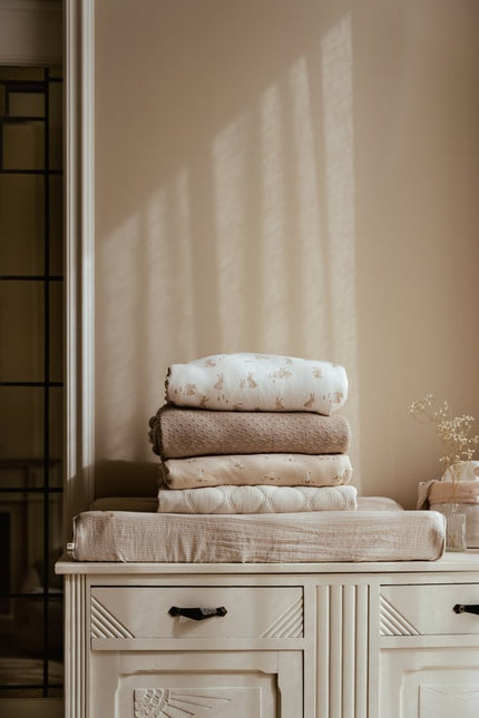 Aankleedkussenhoes - Pure Soft Beige - Babywinkel - 8721122584538