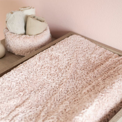 Aankleedkussenhoes Snow oud roze - 45x70 - Babywinkel - 8721052103663