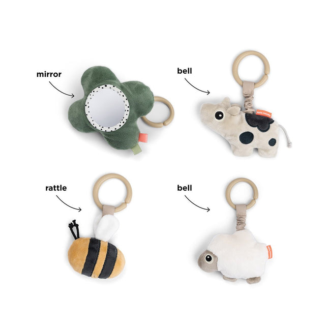 Done by Deer Speelmat Tiny Farm Roze koop je bij Babywinkel