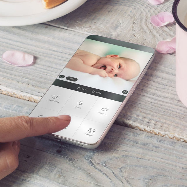 SMARTBABY5BK - Telecamera Wifi - Baby monitor